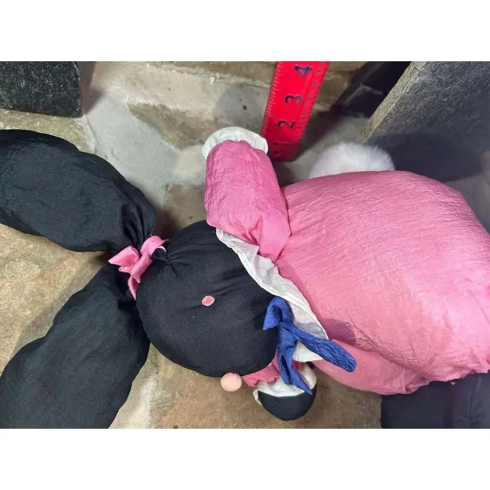 Pink and Black Stuffed-animals